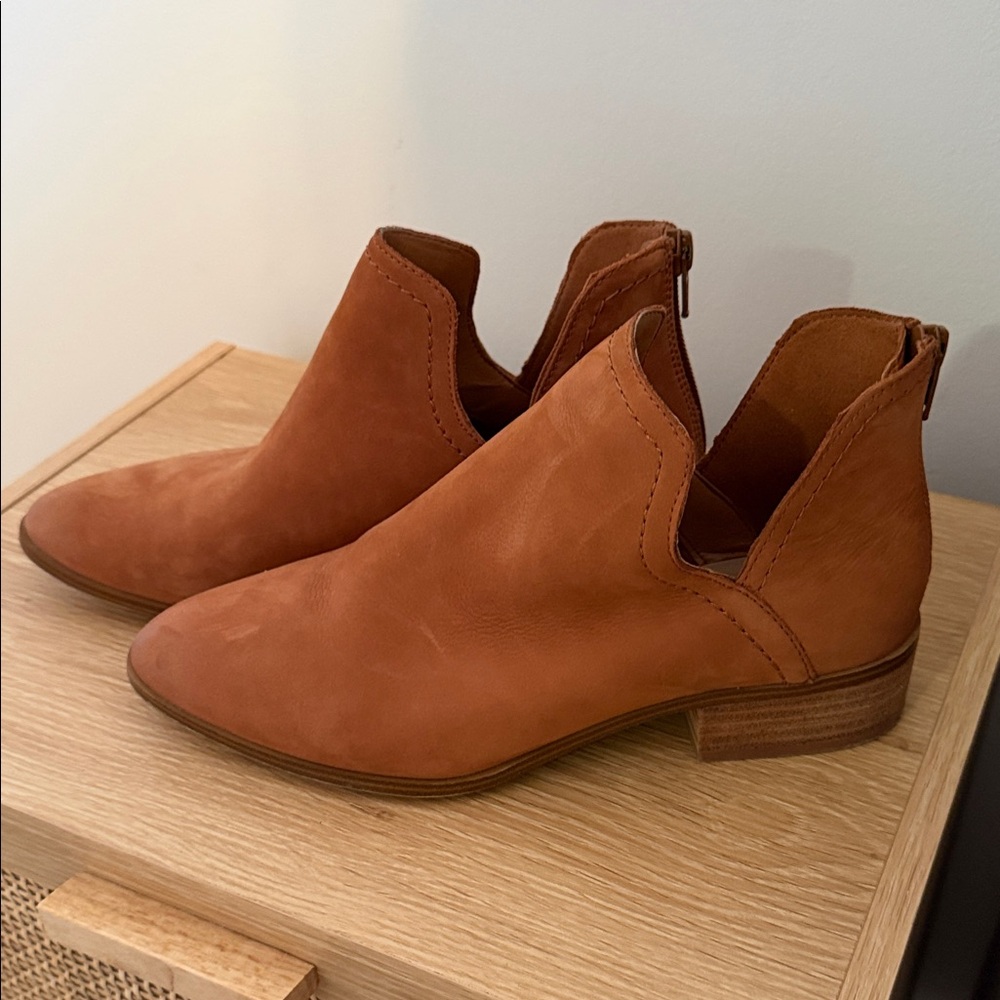 Aldo Brown Ankle Booties